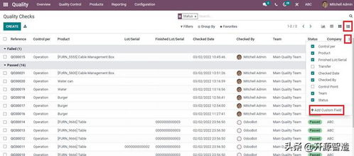 免費(fèi)開(kāi)源erp odoo質(zhì)量模塊為您提供詳細(xì)的可視化報(bào)表監(jiān)控產(chǎn)品質(zhì)量